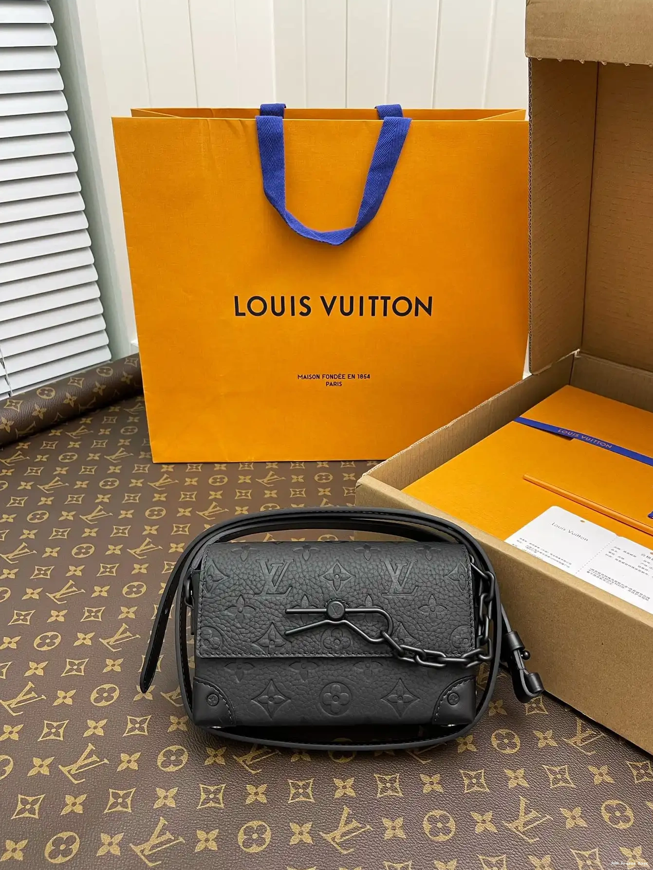 AAA Pruses Bags VUITTON Wearable Wallet-18*11*6.5CM LOUIS Steamer 0629